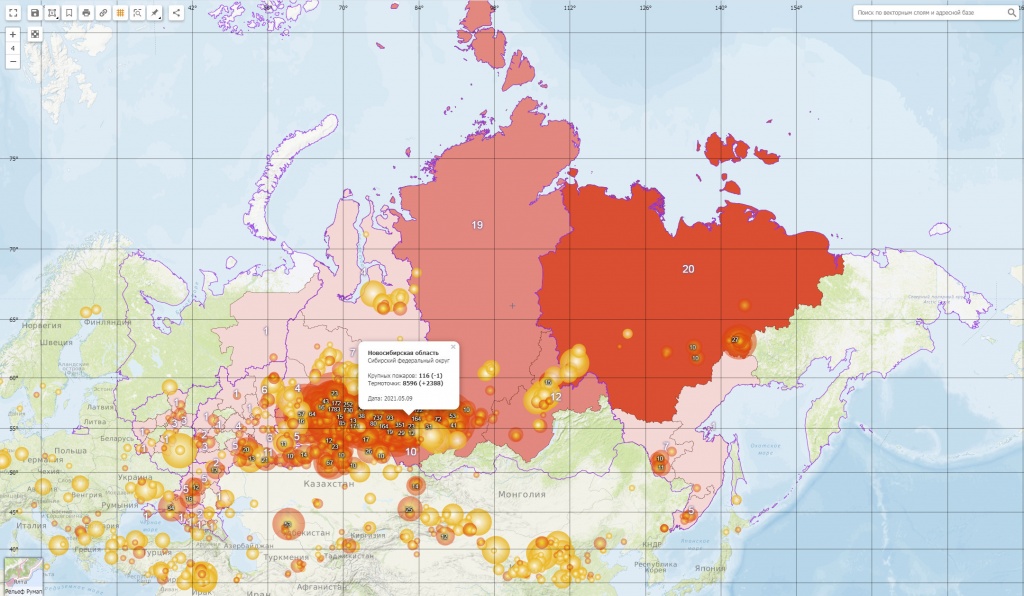 Карта статистики пожарной обстановки на территории страны за 9 мая 2021 г. карта_20210509.jpg